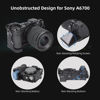 Picture of Nitze a6700 Camera Cage for Sony A6700 / Alpha 6700 with Built-in Cold Shoe, NATO Rail and Arca Quick Release Plate - T-S12A