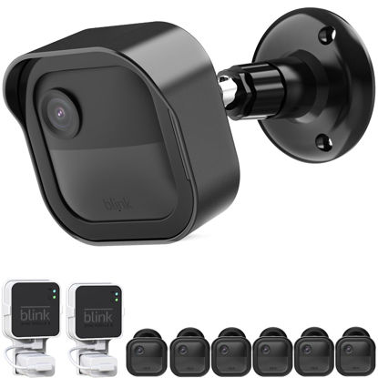 Picture of Camera Mount for Blink Outdoor 4 (4th Gen) and Blink Outdoor (3rd Gen), 6 Pack Weatherproof Protective Housing and 360 Degrees Adjustable Mount with 2 Pack Sync Module 2 Mount