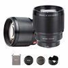 Picture of VILTROX 85mm F1.8 Mark II STM Auto Focus Lens for Fuji X Mount, Large Aperture Medium Telephoto Portrait Fixed Focus Lens for Fuji X-Mount Camera X-T3 X-T2 X-T30 X-T20 X-T100 X-PRO2 X-E3 X-A20 X-A5