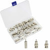 Picture of Zovfam BNC to RCA Adapter Connectors Kit with 10 Pcs Male BNC to Female RCA, 10 Pcs BNC Female to RCA Male and 10Pcs Male BNC to Male RCA Coaxial Cable Connectors Assortment Kit