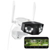 Picture of REOLINK 16MP WiFi Security Camera Outdoor, 180° Ultra-Wide Angle, Duo 3 WiFi, 2.4/5GHz Wi-Fi 6, Smart Detection, Color Night Vision, Two-Way Talk, IP67 Waterproof, Up to 512GB Storage, Plug-in Power