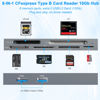 Picture of 8 in 1 CFexpress Type B Card Reader with 2 10Gb USB, USB3.2 Gen2 10Gbps CF Express Reader hub for CFexpress Type B/SD/TF/CF/XD/MS/USB, CFexpress Adapter Hub Read 6 Cards and 2USB Simultaneously