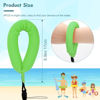 Picture of Catcan 4Pcs Waterproof Camera Float Strap, Strong Universal Floating Strap, Lightweight Waterproof Camera Float Foam Strap for Underwater Camera/Cell Phone with Waterproof Case/Keys (Green)