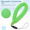 Picture of Catcan 4Pcs Waterproof Camera Float Strap, Strong Universal Floating Strap, Lightweight Waterproof Camera Float Foam Strap for Underwater Camera/Cell Phone with Waterproof Case/Keys (Green)
