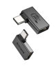 Picture of Silkland 90 Degree USB C Right Angle Adapter 2 Pack, 240W 40Gbps Male to Female USB-C Adapter Extender Compatible with Thunderbolt 4/3 for Steam Deck, ROG Ally, MacBook, Switch, iPhone 16/15, Quest 3