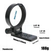 Picture of Hersmay 80mm Metal Lens Collar Tripod Mount Ring For NIKKOR Z 180-600mm f/5.6-6.3 VR Lens Tripod Collar Camera Lens Tripod Ring Adapter