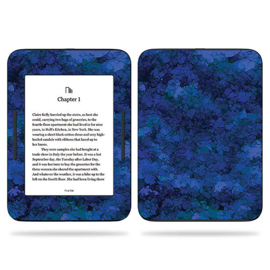 Picture of MightySkins Skin Compatible with Barnes & Noble Nook GlowLight 3 (2017) - Blue Ice | Protective, Durable, and Unique Vinyl Decal wrap Cover | Easy to Apply, Remove | Made in The USA