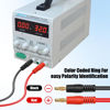 Picture of YACSEJAO 14AWG DC5525 to 4mm Banana Cable 3FT/1M DC 5.5mm x 2.5mm to 4mm Banana Plug Cable DC 12V-24V Instrumentation Equipment Connector (DC5.5 * 2.5MM)