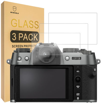 Picture of Mr.Shield Screen Protector compatible with Fujifilm X-T50 [Tempered Glass] [3-PACK] [Japan Glass with 9H Hardness]
