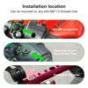 Picture of FANAUE M6-001 1 Inch Ball Head Adapter with M6x1.0 Threaded Post for RAM Mounts B Size Double Socket Arm & Bike Motorcycle Phone Holder, 1" Ball Head Base Can be Installed on Any M6*1.0 Screw Hole