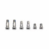 Picture of ICTION New Bottom Case Screws 6 pcs Replacement for MacBook Pro 13" A1708 (2016 2017), A2159 (2019) Silver Color