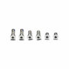 Picture of ICTION New Bottom Case Screws 6 pcs Replacement for MacBook Pro 13" A1708 (2016 2017), A2159 (2019) Silver Color