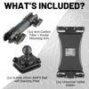 Picture of Bulletpoint 20mm AMPS Ball Tablet Mount with 4cm Carbon Fiber + Kevlar Mounting Arm