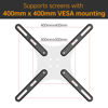Picture of VESA Extension Mount Adapter Brackets Kit for Screens 32 to 55 inch LCD LED TV, TV Mount Steel Conversion Plate for VESA up to 400x400mm