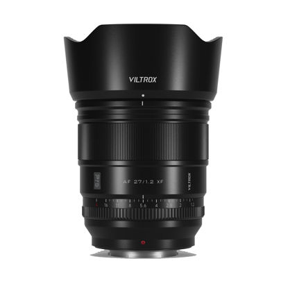 Picture of VILTROX 27mm F1.2 PRO XF Fuji Autofocus Lens, Compatible with Fuji X-Mount Mirrorless Cameras XH2S XH2 XT5 XT4 XT3 XS20 XT30 II XT200 (27mm F1.2)