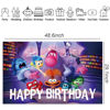 Picture of 1Pack Set Inside Out Party supplies for kids birthday party decoration (Backdrop)
