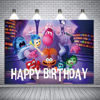 Picture of 1Pack Set Inside Out Party supplies for kids birthday party decoration (Backdrop)