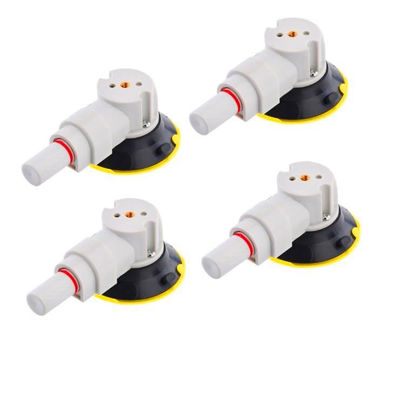 Picture of ZUOS 3" Mounting Vacuum Suction Cup with 1/4"-20 Female Thread, Small Hand Pump Glass Sucker for Car Camera (3" suction cup(4 PACK))