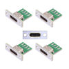 Picture of CY Connector 5pcs/Set DIY OEM Type C Female Socket Connector Panel Mount Type with PC Board 24pin USB 2.0 Pinout