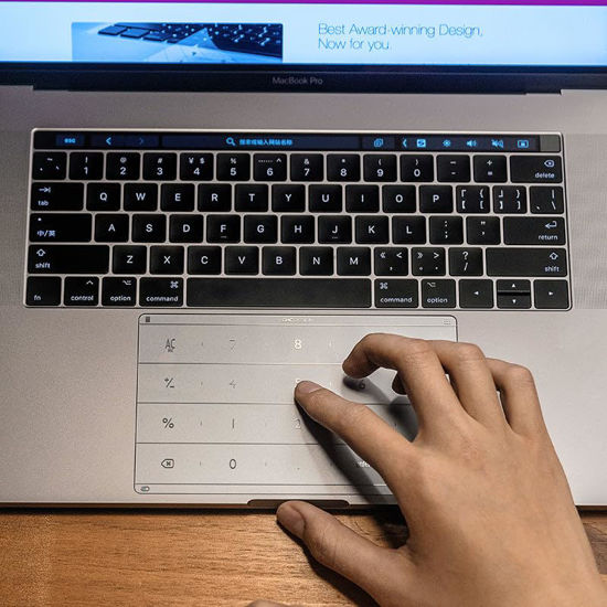 Picture of The Nums Smart Numeric Keyboard for MacBook Pro 16'' (2019-2024 M3/M2), A2141 /A2485 /A2780, Touchpad Protector，2-in-1 Touchpad with Numeric Keypad