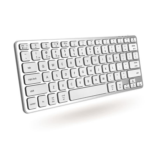 Picture of Macally Backlit Mac Keyboard | Compatible Apple Bluetooth Keyboard | Small Wireless Keyboard for MacBook Pro/Air, iMac, Mac Pro/Mini