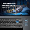 Picture of TECKNET 2.4G Small Wireless Keyboard, Mini Keyboard Compact Wireless Keyboard with Media Hotkeys for Computer Laptop, PC, Windows, Mac