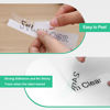 Picture of Tz Tape 24mm 0.94 Inch Clear Label Maker Tape Replacement for Brother P-Touch Label Tape Laminated Clear TZe-151 TZe151 1" Compatible with Ptouch PTD600 PT-P710BT PT-P750W, Black on Transparent