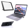 Picture of Abeillo 2PCS Portable Keyboard Riser, Self-Adhesive Mini Laptop Stand Invisible Computer Keyboard Stand for Desk, Laptop Feet Compatible with Pro/Air, Lenovo, Surface (Black)