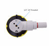 Picture of ZUOS 3" Mounting Vacuum Suction Cup with 1/4"-20 Female Thread, Small Hand Pump Glass Sucker for Car Camera (3" suction cup)