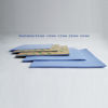 Picture of Thermal Pad 0.5mm 1.0mm 1.5mm 2.0mm 2.5mm ASTM 4x4 inches Set Large Sheet Thermal Pads 5 Thickness Plus Sticky Layer Honest 3.6W Thermal Conductivity Blue,one size