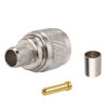 Picture of MOOKEERF PL-259 Male Crimp Connector Adapter,UHF SO239 Crimp Coax Connector for LMR400/KMR400/RG8/RG8U/RG213 Coaxial Cable (Pack of 10)