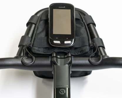 Picture of REDSHIFT Bike Computer Mount for Kitchen Sink Handlebar Bag - Compatible with Garmin GPS Bike Computers
