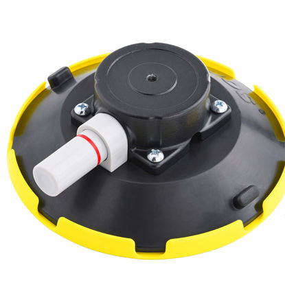 Picture of ZUOS 6" Mounting Vacuum Suction Cup with 1/4"-20 Female Thread, Small Hand Pump Glass Sucker for Car Camera (6" suction cup)