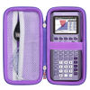 Picture of Khanka Hard Travel Case Replacement for Texas Instruments TI-83 Plus/TI-84 Plus/TI-84 Plus CE Color Graphing Calculator, Case Only (Infinitely Iris)