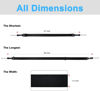 Picture of TIMISM Shoulder Strap, 59 inch Adjustable Removable Shoulder Straps, Sturdy Nylon Comfortable Shoulder Strap, Universal Replacement Shoulder Strap for Tablet Case/Camera/Crossbody Bag, Black