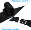 Picture of TIMISM Shoulder Strap, 59 inch Adjustable Removable Shoulder Straps, Sturdy Nylon Comfortable Shoulder Strap, Universal Replacement Shoulder Strap for Tablet Case/Camera/Crossbody Bag, Black