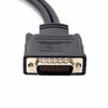 Picture of CY Cable LFH 60Pin DMS 59pin Male to Dual DVI 24+5 Female VGA RGB 15pin Female Splitter Extension 15cm for Graphics Card