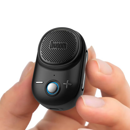 Picture of Divoom Itour-S Portable Mini Wearable Bluetooth Speaker, Big Audio and Punchy Bass,Clip-On Design, IP67 Waterproof and Dustproof,10 Hours Playtime,Speaker for Home Travel Office and Outdoors (Black)