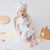 Picture of Baby Photography Prop, 2 PCS Baby Chef Outfit for 6-24 Months, Chef Hat and Apron Photo Props Costume with Box for Photoshoots Posing (Boy)
