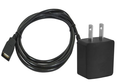 Picture of Excelshots AC Adapter/Wall Charger + USB Connection Support Cable for Sony HDR-CX240 Handycam Camcorder.
