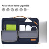 Picture of MOSISO 360 Protective Laptop Sleeve Compatible with MacBook Pro 16 inch 2024-2019 M4 M3 M2 M1, 15-15.6 inch HP, Dell, Lenovo, Acer,Asus Notebook, Side Open Bag with 4 Zipper Pockets&Handle, Navy Blue
