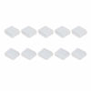 Picture of Futheda 10PCS Silicone USB 3.1 Type C Male Interface Port Plug Cover Stopper Anti Dust Cap Protector - Clear