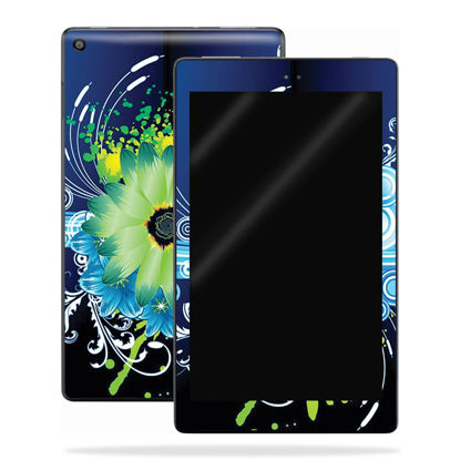 Picture of MightySkins Skin Compatible with Amazon Kindle Fire HD 10 (2017) - Flower Explosion | Protective, Durable, and Unique Vinyl Decal wrap Cover | Easy to Apply, Remove | Made in The USA