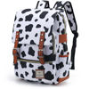 Picture of YGR Floral Laptop Backpack for Women, Female, College, Travel, Business, Outdoor Sports, Office, Work (Cow)