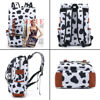 Picture of YGR Floral Laptop Backpack for Women, Female, College, Travel, Business, Outdoor Sports, Office, Work (Cow)