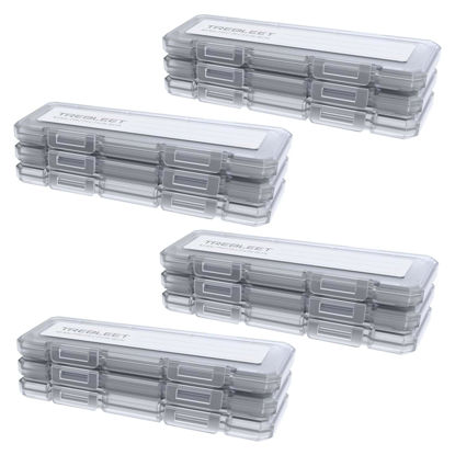Picture of 12-Pack NVMe Case Protective Box for M.2 2280 SSD Portable with Anti-Static,Shockproof and Dust Proof