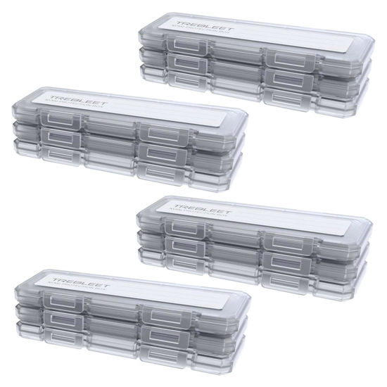 Picture of 12-Pack NVMe Case Protective Box for M.2 2280 SSD Portable with Anti-Static,Shockproof and Dust Proof