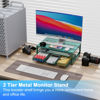 Picture of gianotter Computer Monitor Stand Riser, Desk Organizers and Accessories with Drawer, Office Desk Accessories & Workspace Desktop Organizers Storage for Classroom Office Supplies Decor (Dark Green)