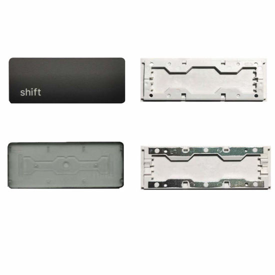 Picture of Replacement Individual Left Shift Key Cap and Hinges are Applicable for MacBook Pro 13&16inch Model A1989 A1990 and for MacBook Air Model A1932 Keyboard to Replace The Left Shift Keycap and Hinge