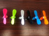 Picture of Mini Cell Phone Fan - 2-in-1 Fan Compatible for iPhone, iPad, Android Smartphone,Tablet - Colorful and Powerful- Cell Phone Summer Accessories - (6-Pack)